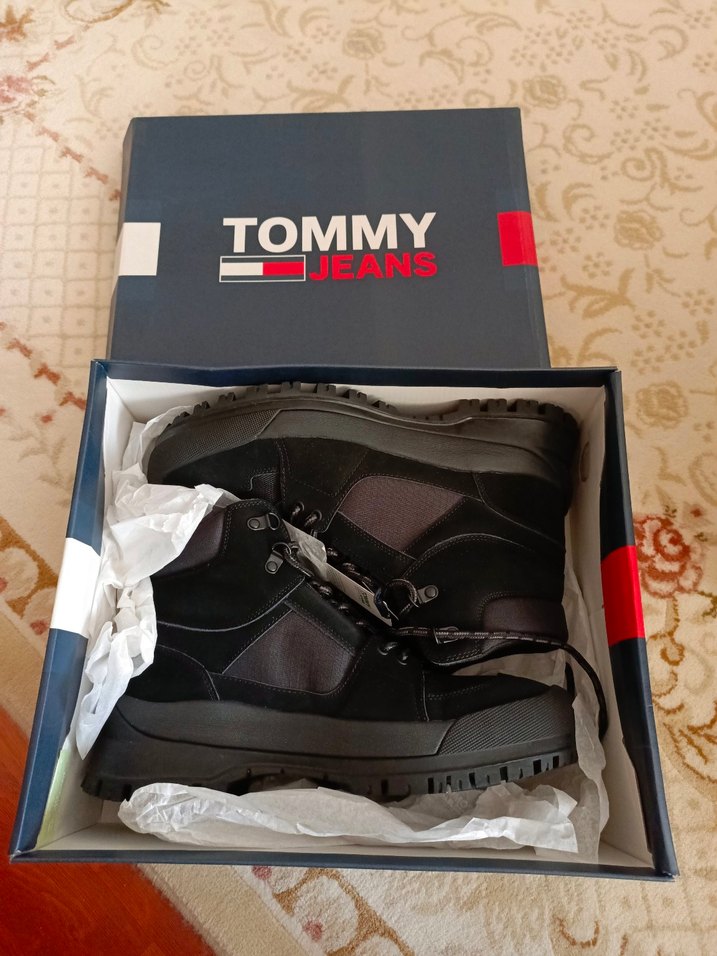 Tommy Siyah Erkek Bot - Görsel 2