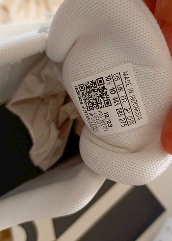 Beyaz Adidas 44.5 numara - Görsel 6