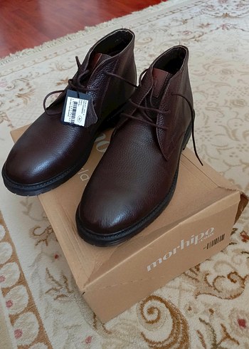 Kahverengi Deri Erkek Bot fabrika marka - Görsel 7