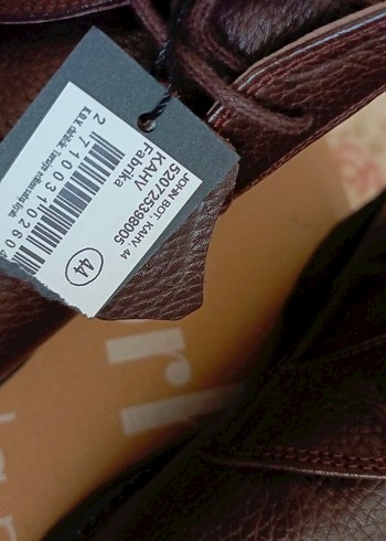 Kahverengi Deri Erkek Bot fabrika marka - Görsel 6