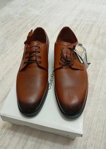 Klasik Kahverengi Deri Erkek Ayakkabı mercedes - Görsel 2