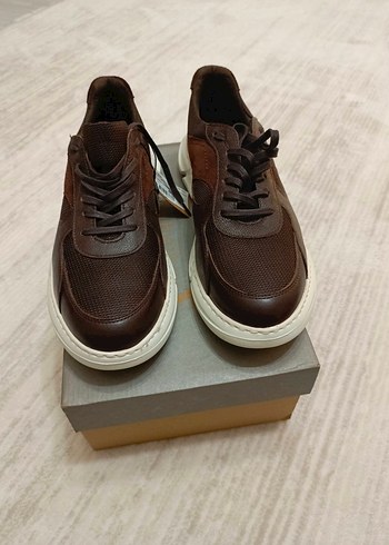 Deri Kahverengi fabrika ayakkabı - Görsel 4