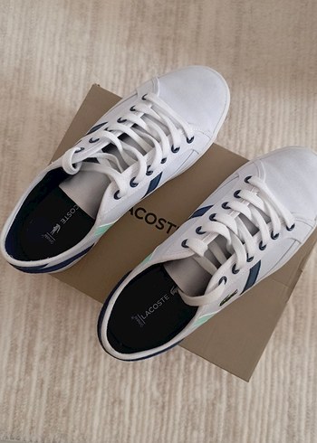 Orijinal Lacoste Beyaz - Görsel 5