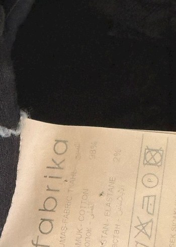 38 Beden fabrika kot pantolon
