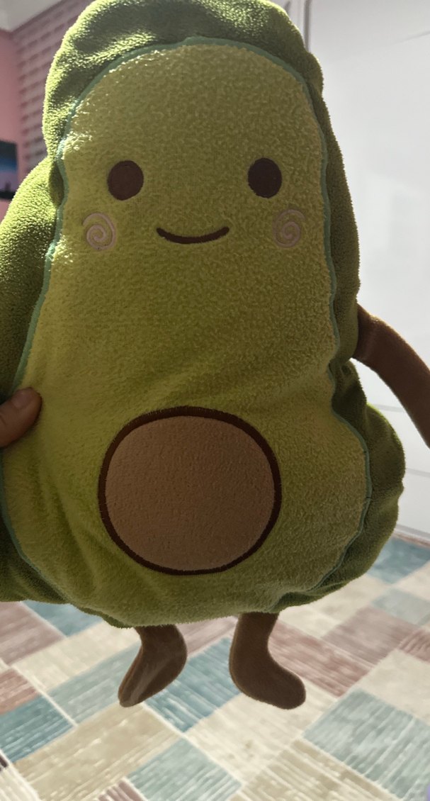Sevimli Avokado Peluş Oyuncak - Görsel 3