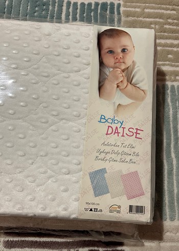 Bebek için Beyaz Desenli Uyku battaniyesi - Görsel 2