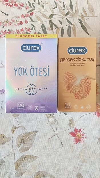Okey Çilekli Jel-ve Durex yok ötesi-Gerçek dokunuş Hediyesi