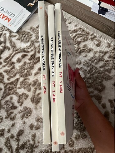 Meb 3 adım tyt deneme kitapları 3 kitap 15 deneme
