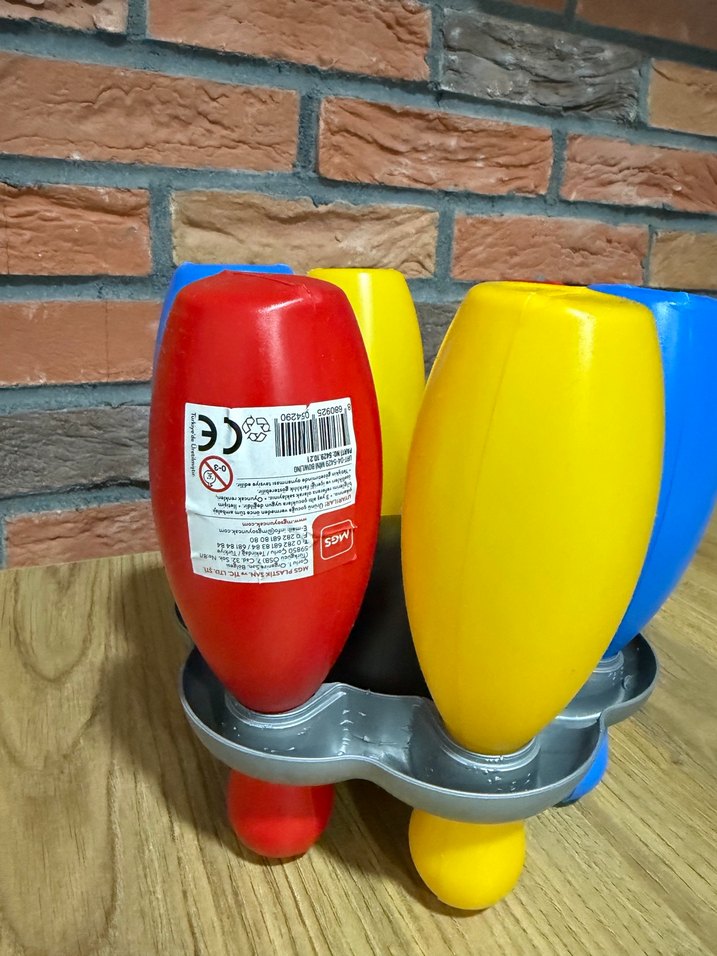 Sıfır Renkli Mini Bowling Seti - Görsel 2