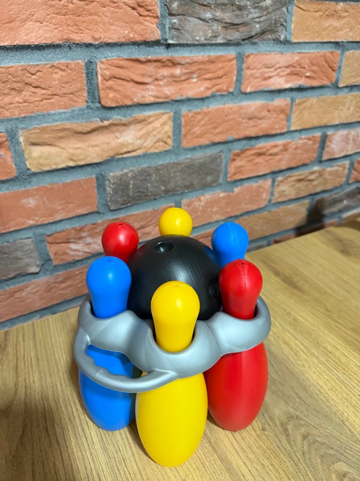 Sıfır Renkli Mini Bowling Seti - Görsel 3