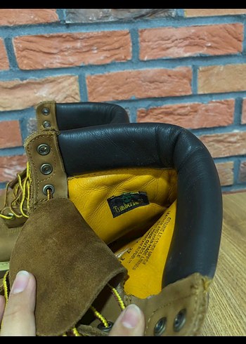 tek ebat Beden Timberland Taba Süet Erkek Botları