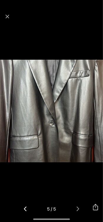 dilvin blazer deri ceket