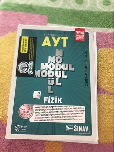 Sınav ayt fizik modüllü