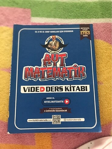 Bıyıklı matematik ayt kamp kitabı