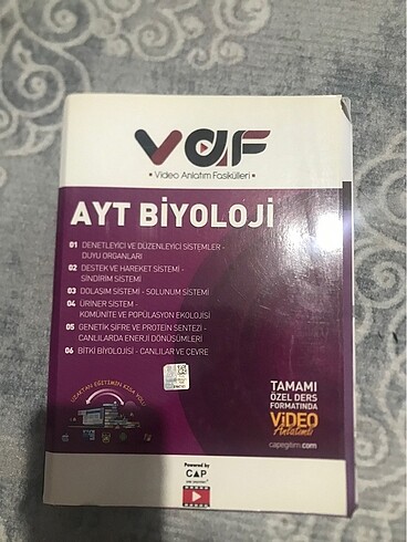 Vaf ayt biyoloji