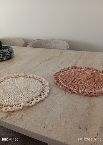 Bohem Yuvarlak El Örgüsü Amerikan Servis - Görsel 2