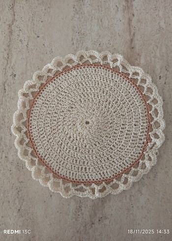 Bohem Yuvarlak El Örgüsü Amerikan Servis - Görsel 3