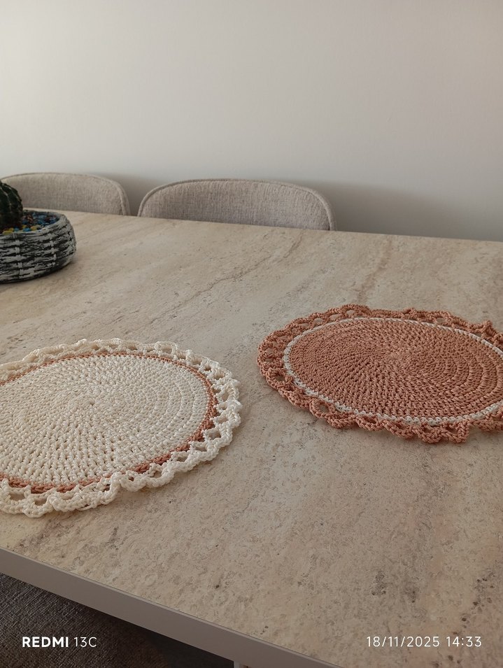 Bohem Yuvarlak El Örgüsü Amerikan Servis - Görsel 2