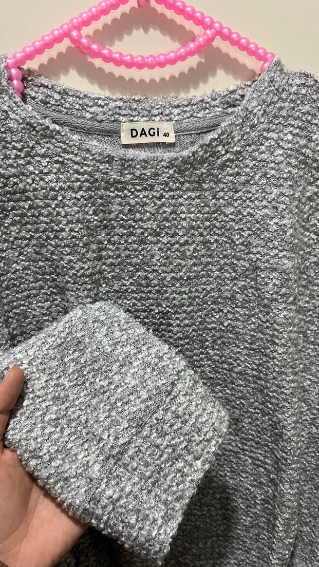 Dagi Triko Sweatshirt Kadın  Uzun Kollu - Görsel 4