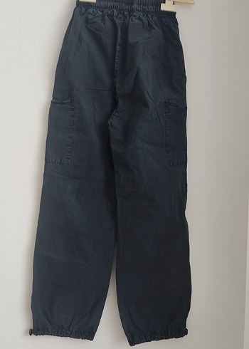 3'lü Kızlar için Pamuklu Rahat Kesim Pantolon - Görsel 4