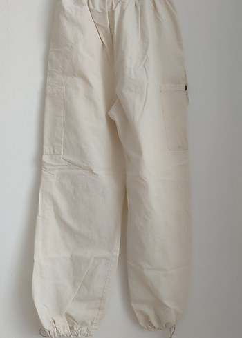 3'lü Kızlar için Pamuklu Rahat Kesim Pantolon - Görsel 6