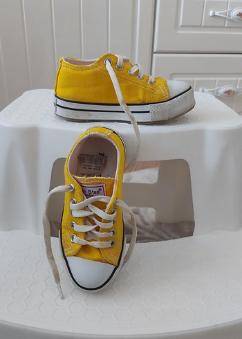 Sarı Kız Çocuk Spor Ayakkabı - Görsel 2