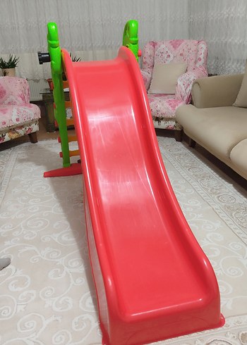 Renkli Çocuk Kaydırağı ve Oyuncak - Görsel 5