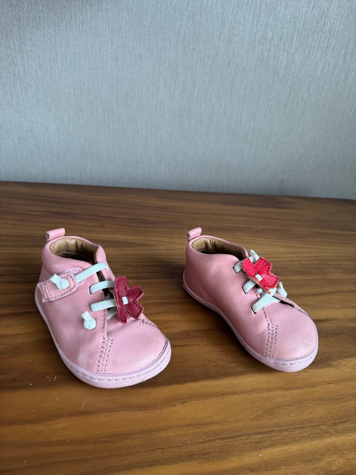 Kız Bebek Pembe İlk Adım Ayakkabısı - Görsel 2