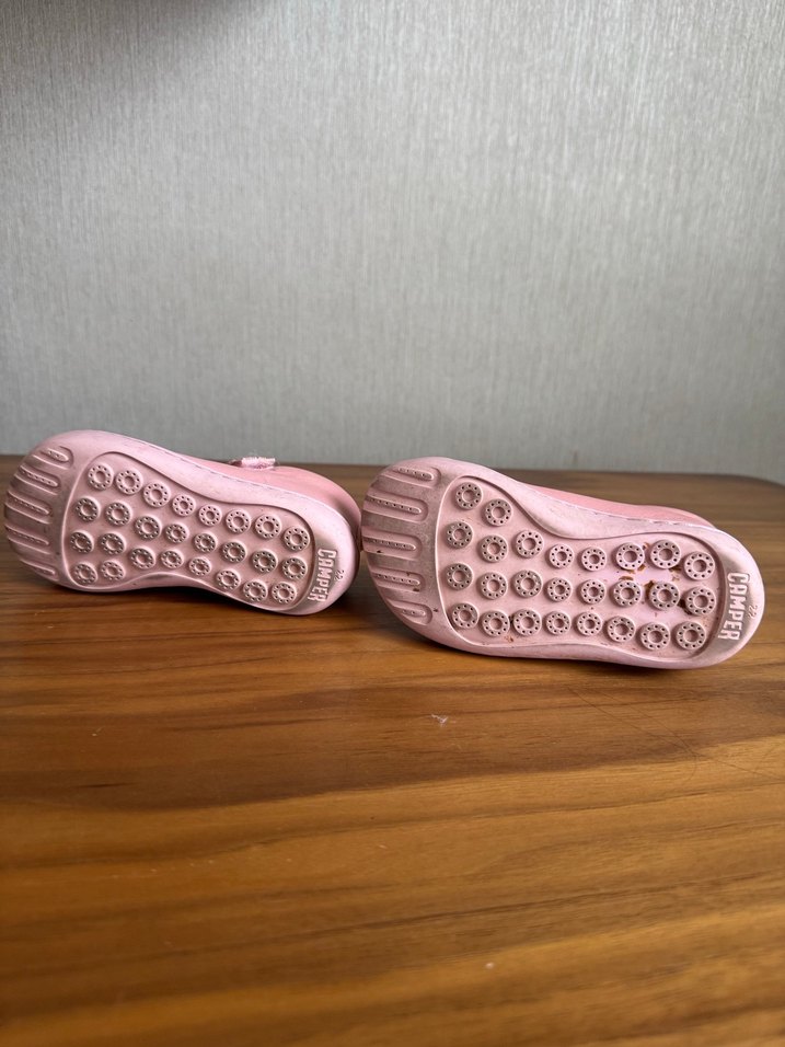 Kız Bebek Pembe İlk Adım Ayakkabısı - Görsel 4