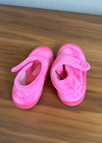 Kız Çocuk Pembe Sıcak Ev Terliği - Görsel 4