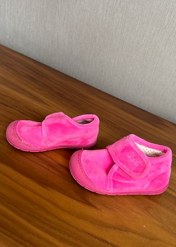 Kız Çocuk Pembe Sıcak Ev Terliği - Görsel 2