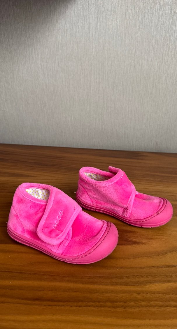 Kız Çocuk Pembe Sıcak Ev Terliği - Görsel 3