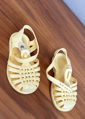 MEDUSE Kız Çocuk Sarı Tokalı Terlik - Görsel 2