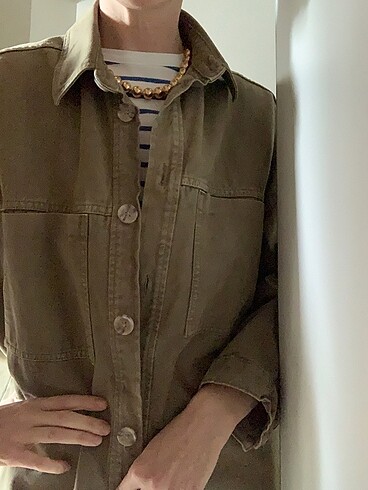 Zara militer dış gömlek - ceket - Görsel 3