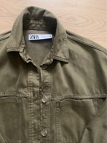 Zara militer dış gömlek - ceket - Görsel 5