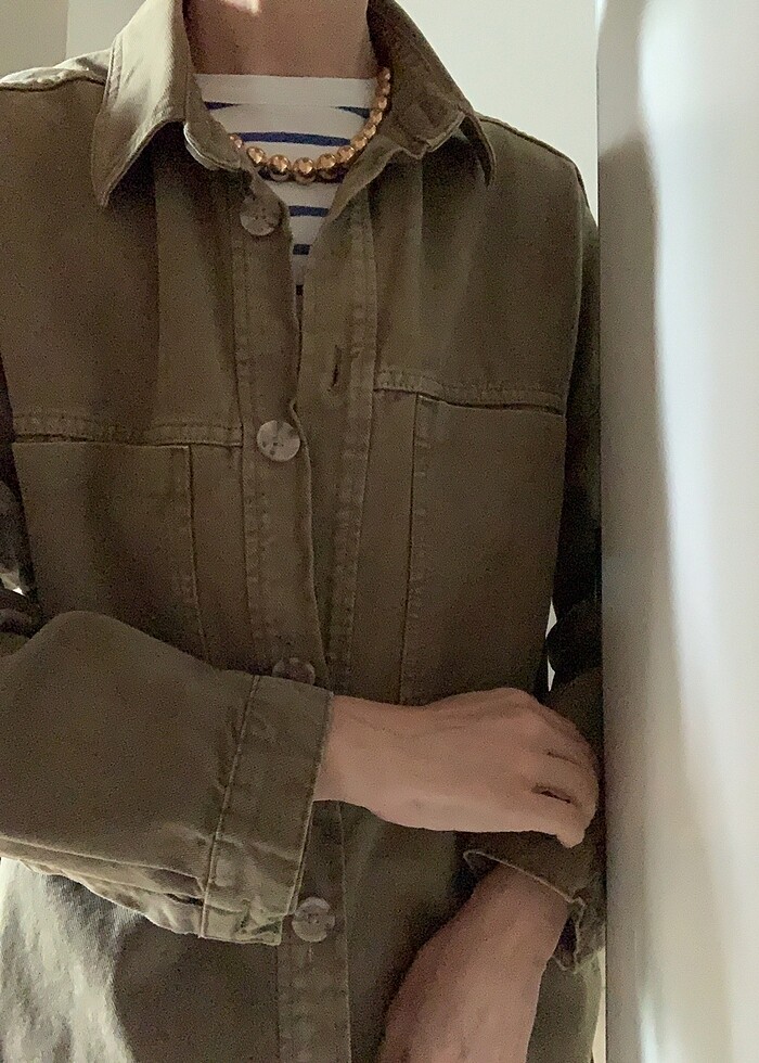 Zara militer dış gömlek - ceket - Görsel 2