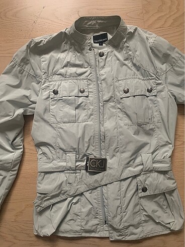 Calvin Klein yağmurluk - Görsel 3