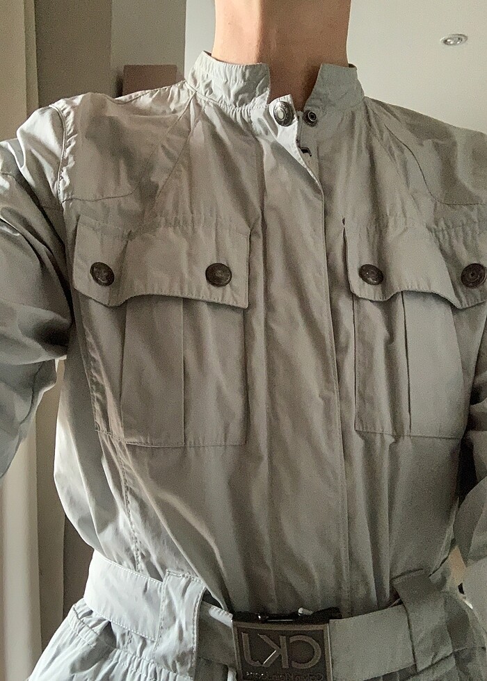 Calvin Klein yağmurluk - Görsel 2