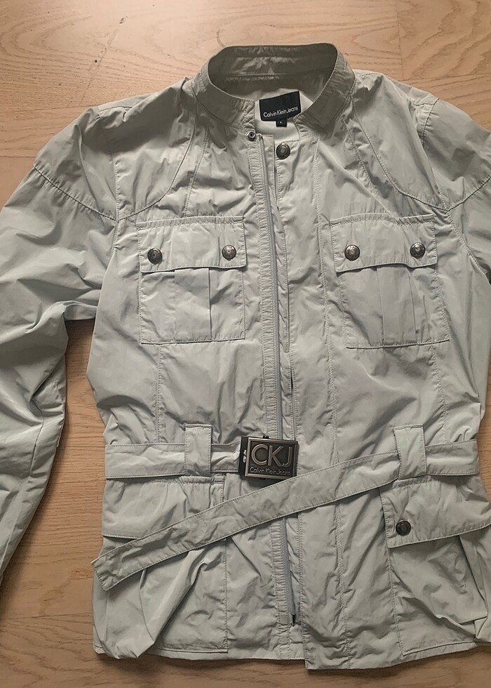 Calvin Klein yağmurluk - Görsel 3