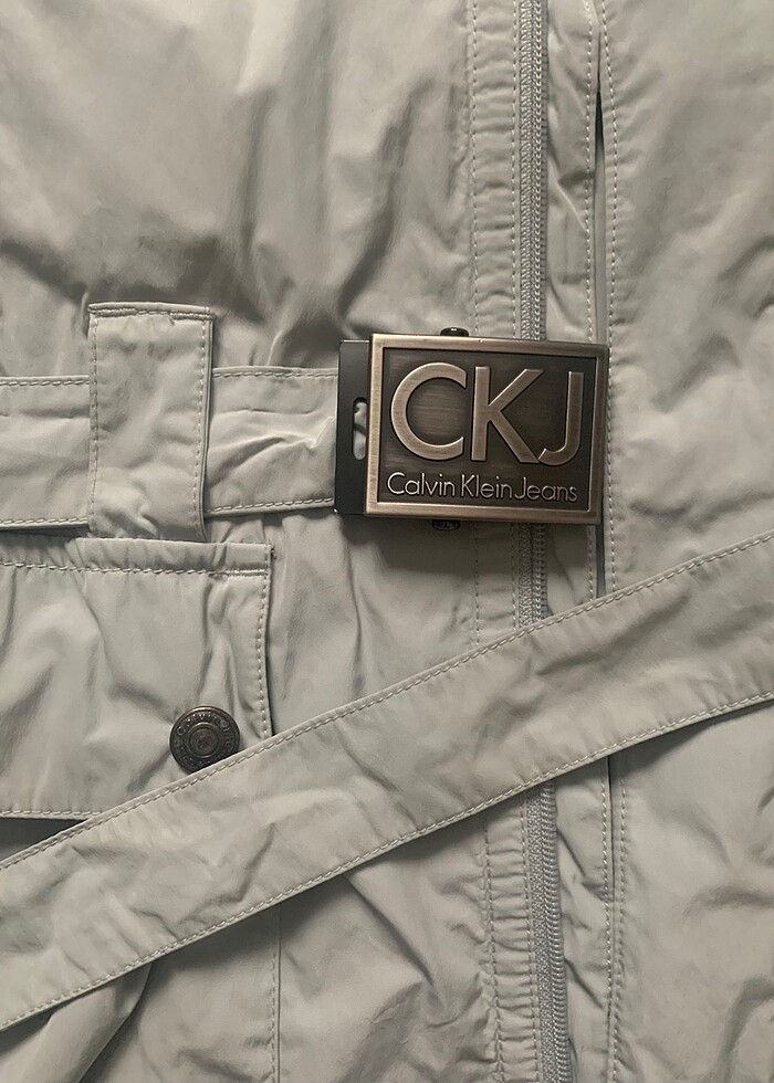 Calvin Klein yağmurluk - Görsel 4