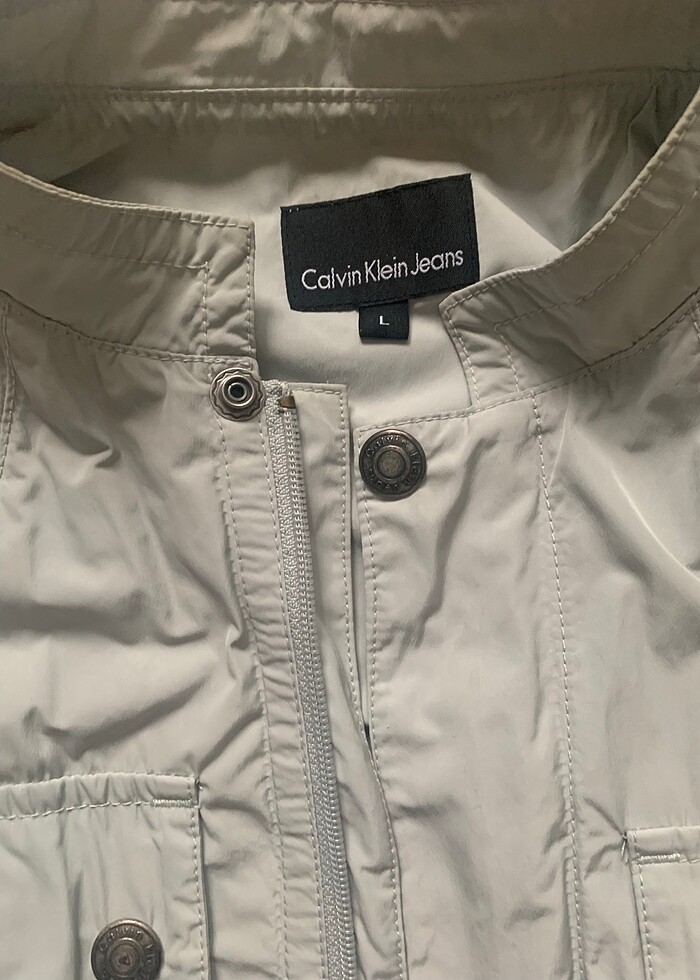 Calvin Klein yağmurluk - Görsel 5