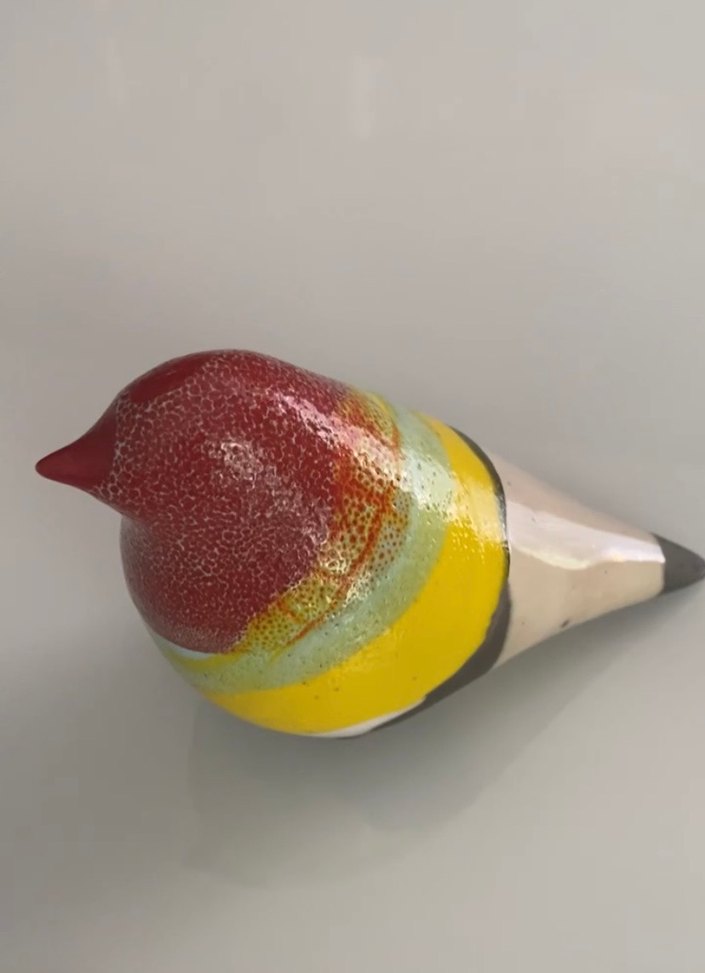 Atila Çakır Renkli Kuş Figürü - Görsel 2