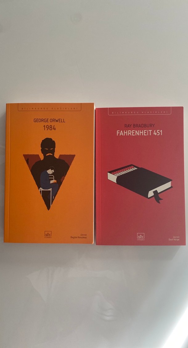 1984 ve Fahrenheit 451 Romanları, New York Times çoksatanı - Görsel 2