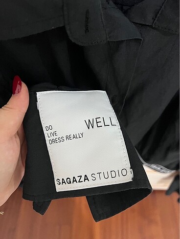 Sagaza Madrid Sagaza Crop Gömlek