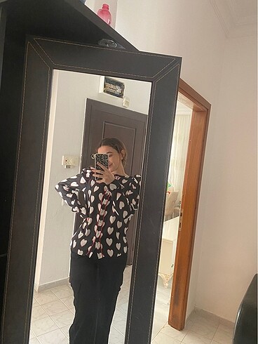 36 Beden çeşitli Renk Twist bluz, 36 beden