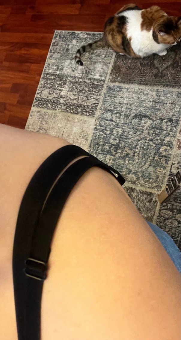 Dantel Detaylı Pembe Örümcek Ağı Desenli İnce Askılı Bustiyer - Görsel 4