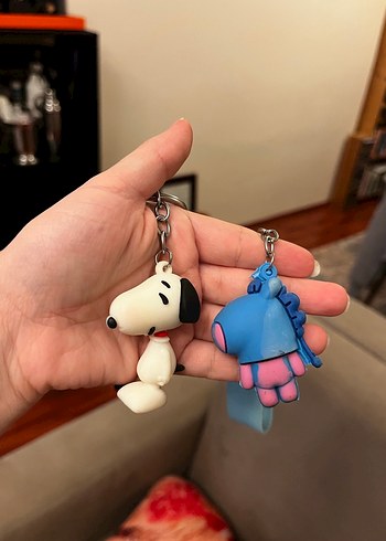 Renkli Püsküllü Kadın Anahtarlık - Görsel 2