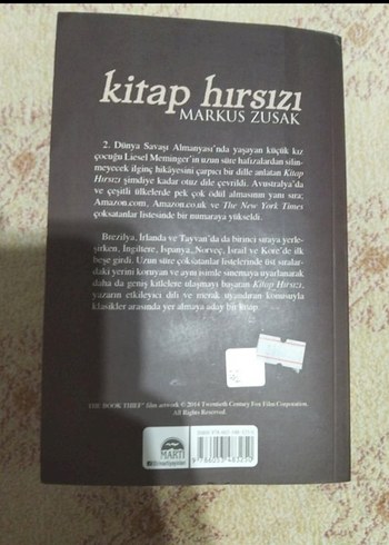 Kitap Hırsızı - Markus Zusak