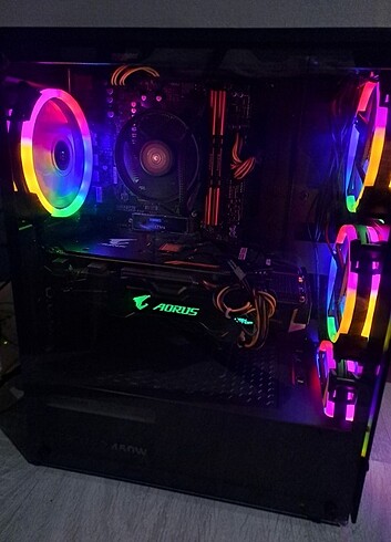 AMD RYZEN 3 3100 AMD RX 580 8 GB GAMİNG OYUNCU KASASI BİLGİSAYAR