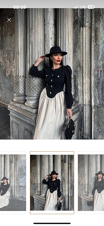 Vintage Love VINTAGE OLD MONEY ELBİSE